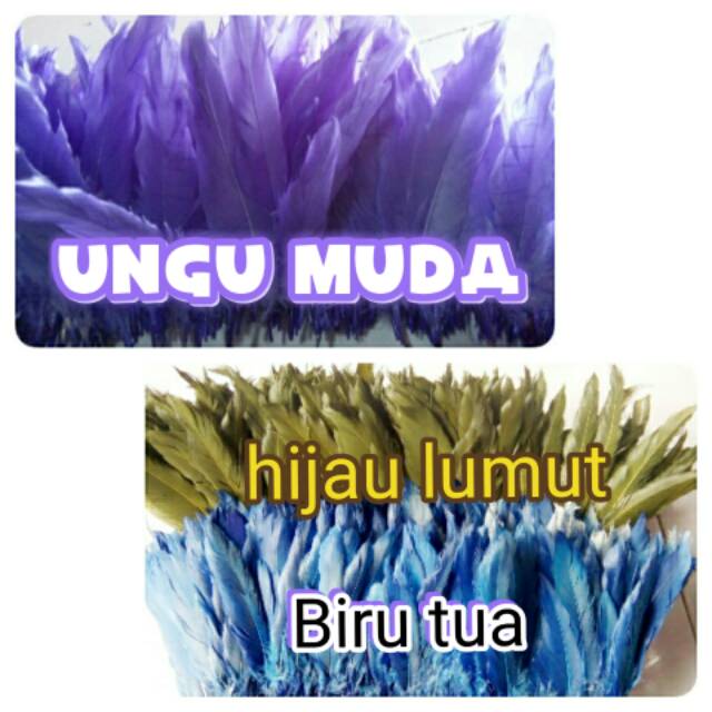 Bulu angsa warna warni/ Bulu angsa bahan mirror juju/ Bulu hiasan interior