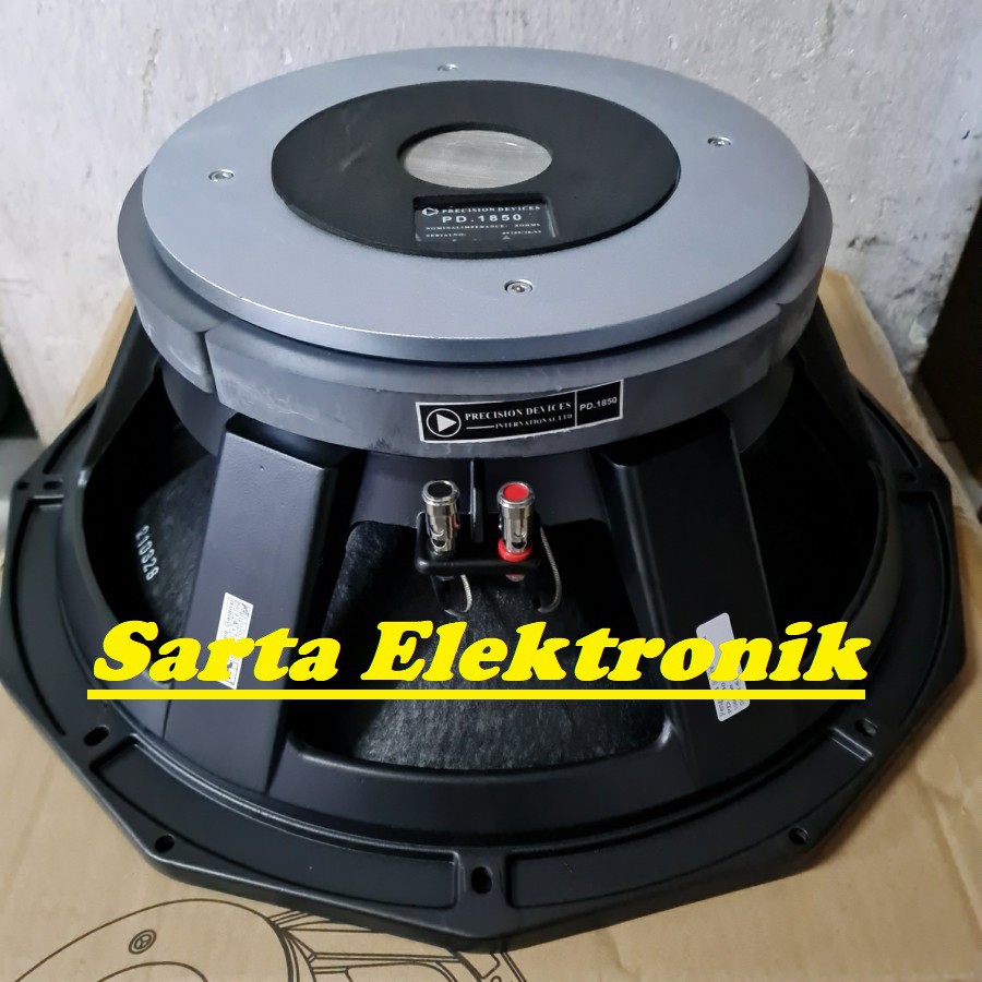 SPEAKER PRECISION DEVICES PD1850 / PD 1850 (18 INCH)SPEAKER KOMPONEN LOW