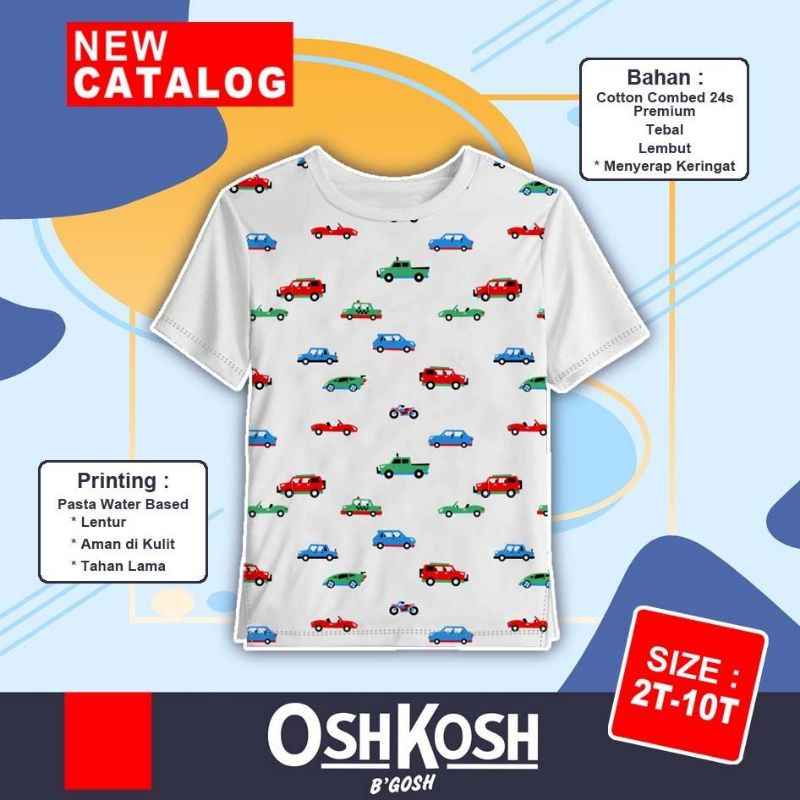 kaos Oshkosh printing