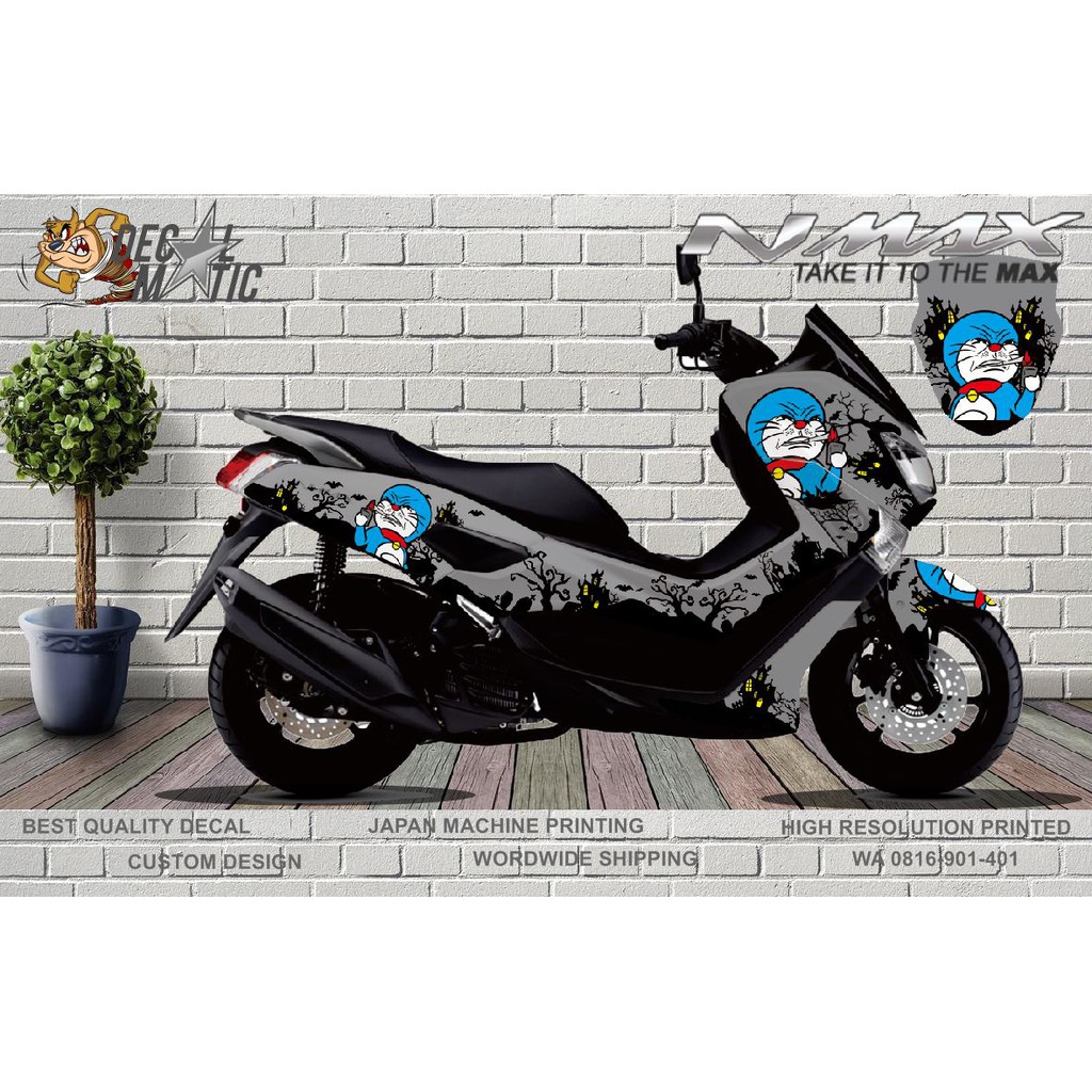 Paling Baru Stiker Motor Nmax Doraemon Zombie - Aneka ...