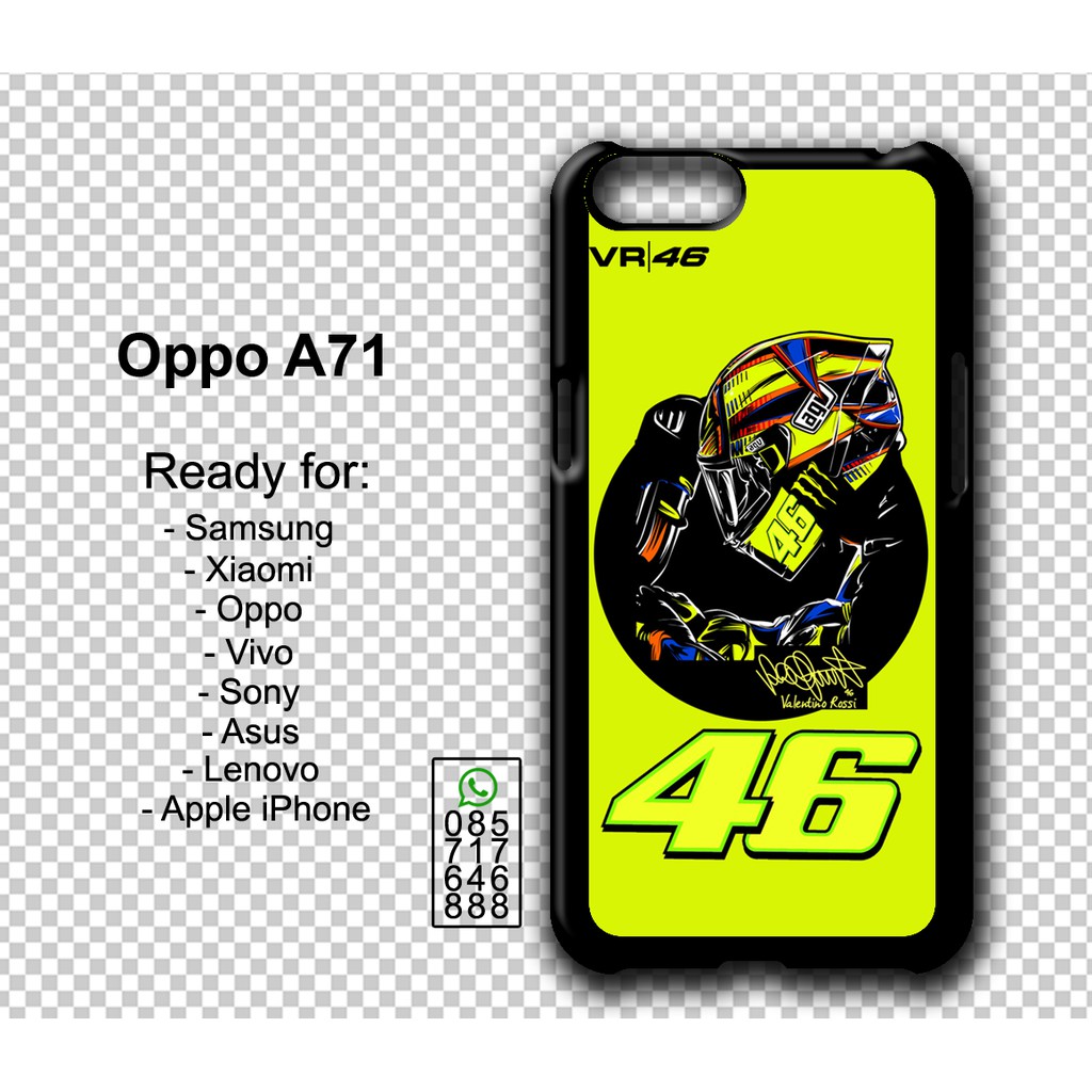 Custom Case Valentino Rossi VR46 AGV Case OPPO A71