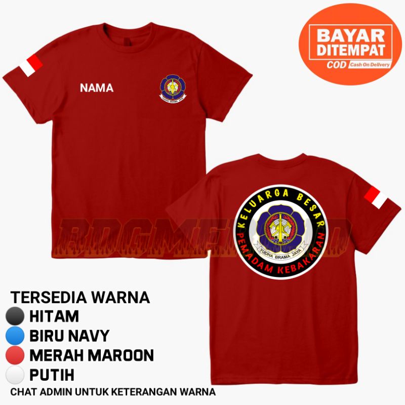 KAOS PEMADAM KEBAKARAN/BAJU DAMKAR
