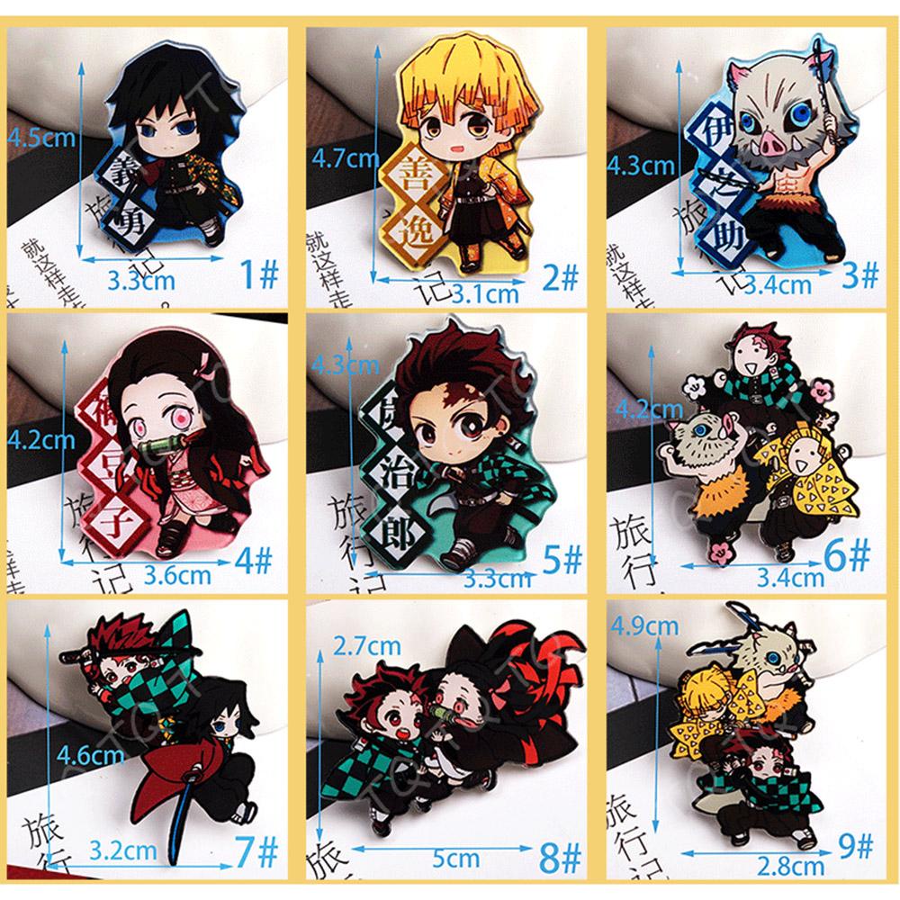 Bros Kartun Agustina Pria Simple Wanita Kimetsu No Yaiba Tanjirou Kamado Cosplay Prop