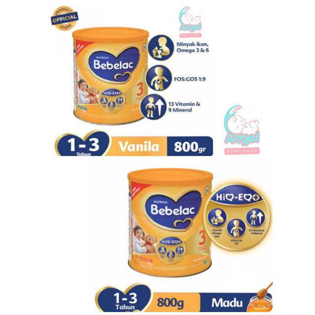 Bebelac 3 Vanila/Madu 800gr