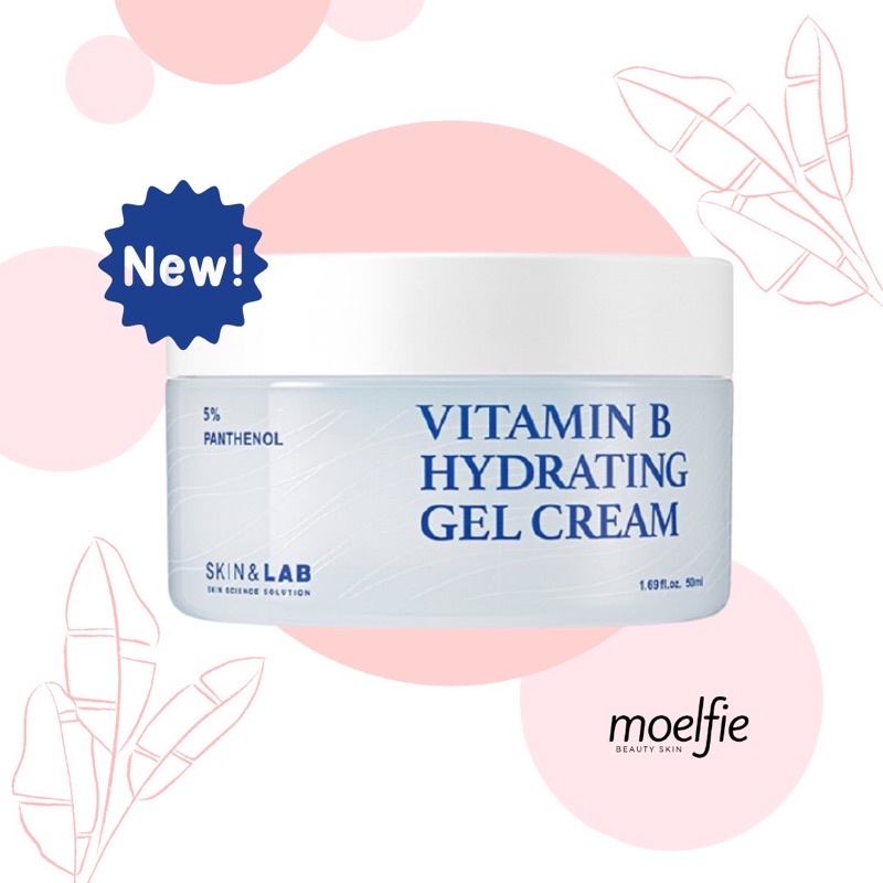 Jual [NEW - FULL SIZE] SKIN&LAB VITAMIN B HYDRATING GEL CREAM 5% ...