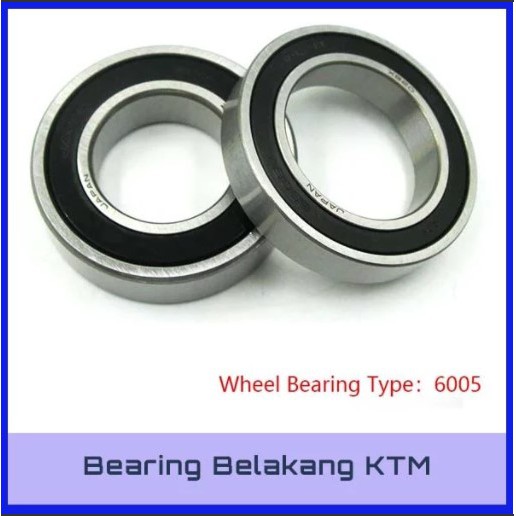 Bearing Belakang KTM - Lahar 6005 KTM Husqvarna