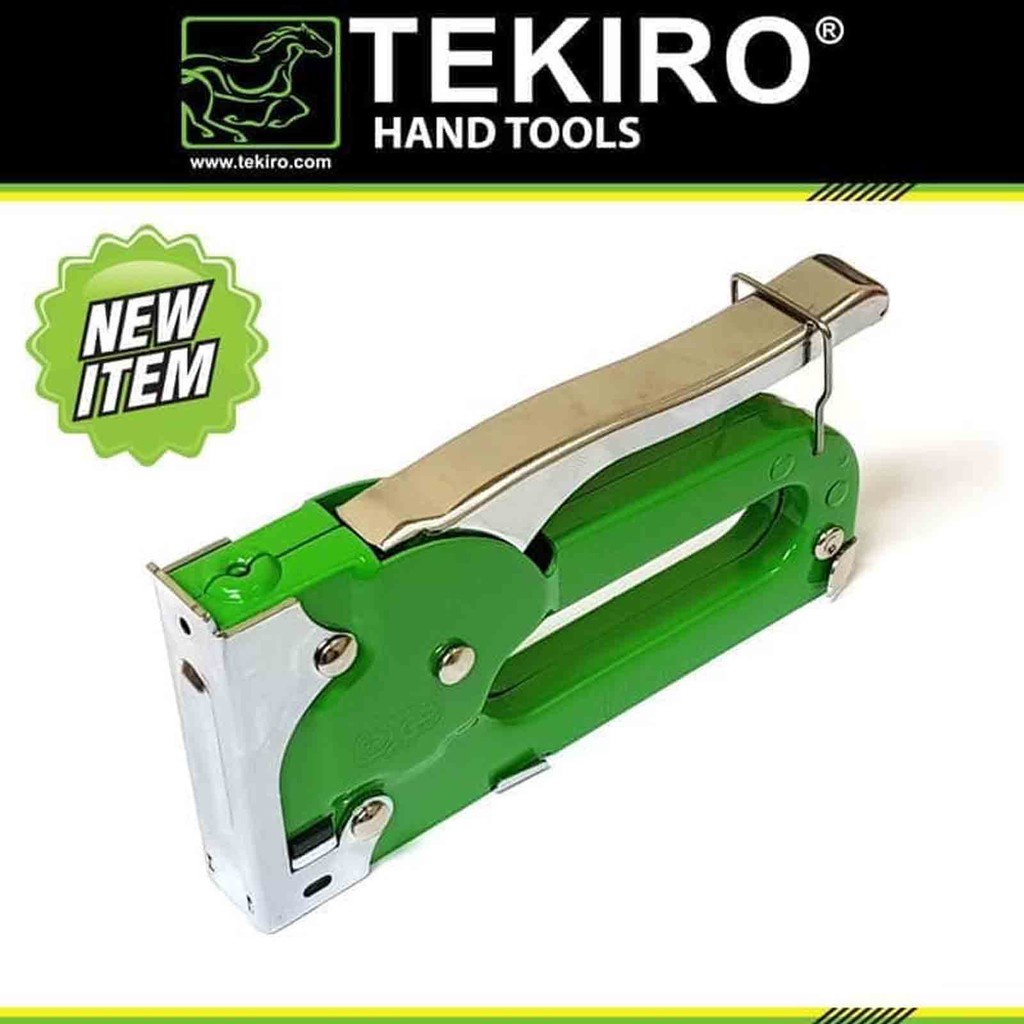 Termurah tekiro staple gun tacker 4-8mm staples tembak gun taker stapler tembak