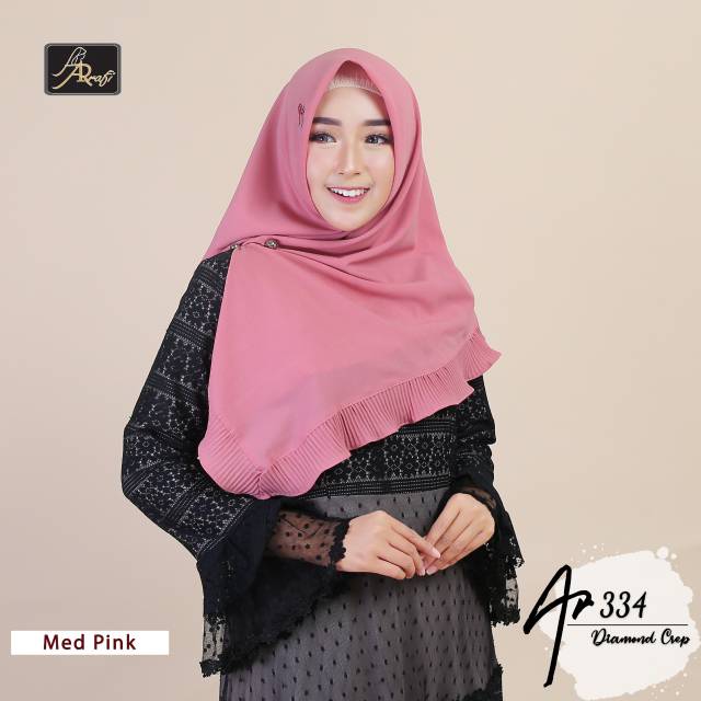 HIJAB AR RAFI AR334 SEGIEMPAT PLISKET