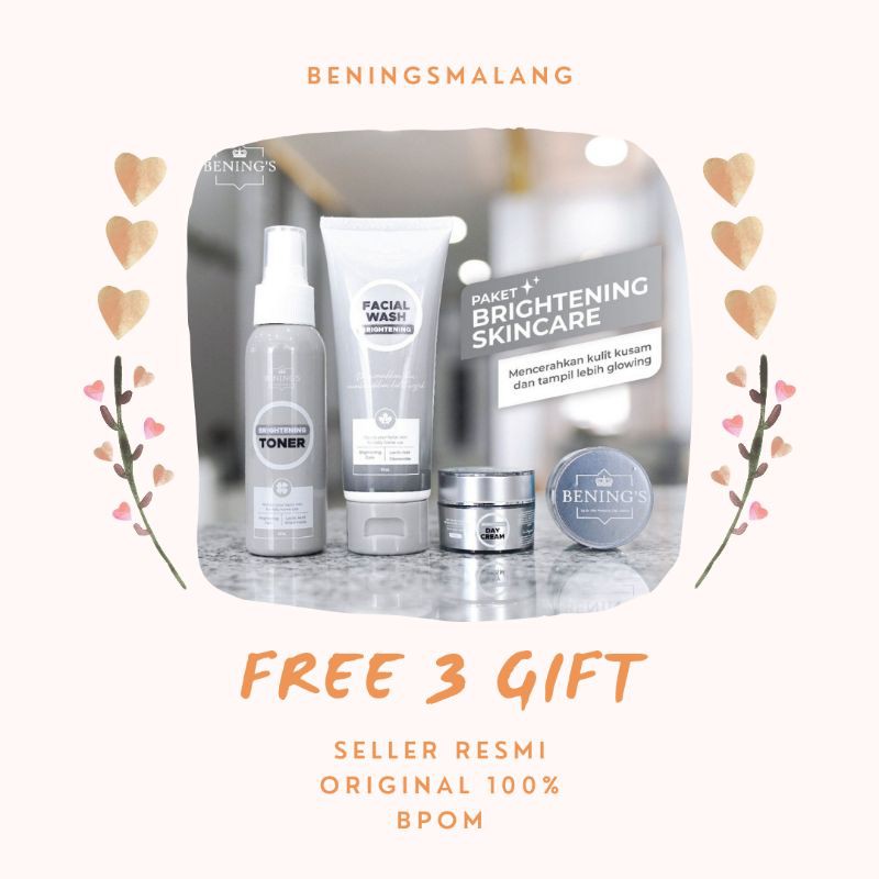 Jual Brightening Benings Skincare |Bening's Skin Care| Bening's Clinic ...