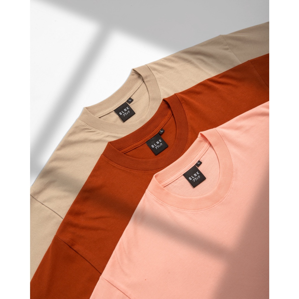 Osaka Oversized Tshirt In Cokelat Milo- Kaos Oversize Pria dan Wanita Cokelat Milo- Blank Apparel