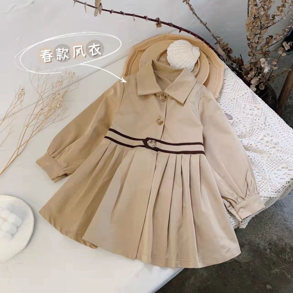 BARU! LIA023 -  Dress Blouse Outer Coat 2-5 Tahun Jaket Luaran Cardigan Korean Fashion Pergi Jalan