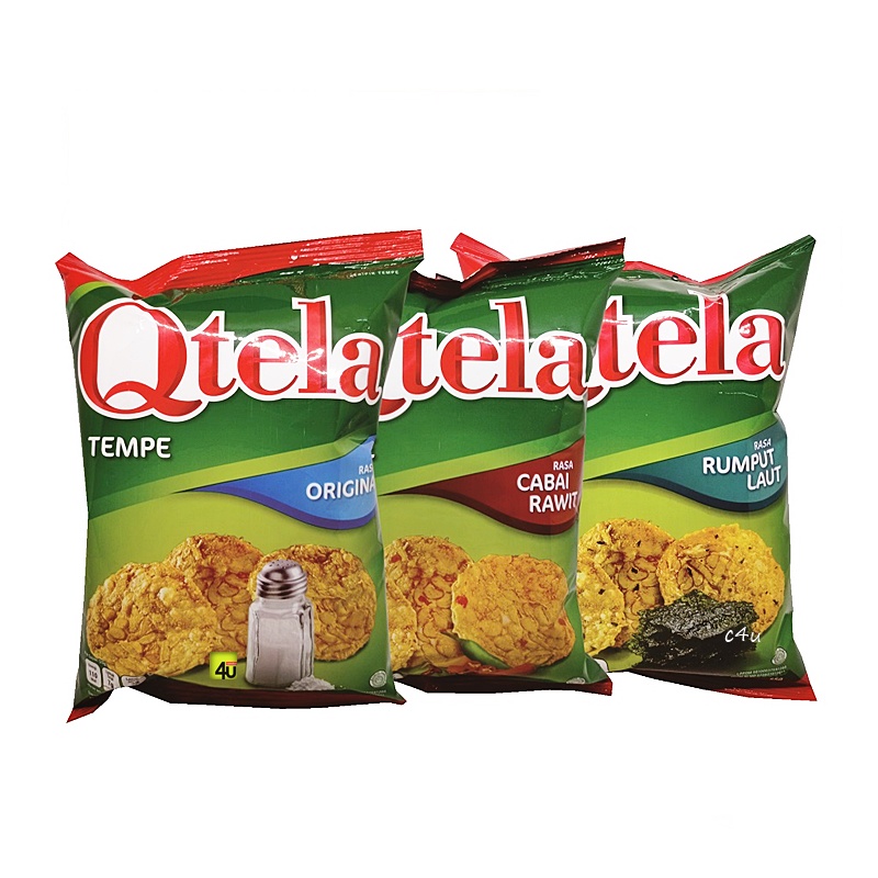 

QTELA - Keripik TEMPE - 55gr