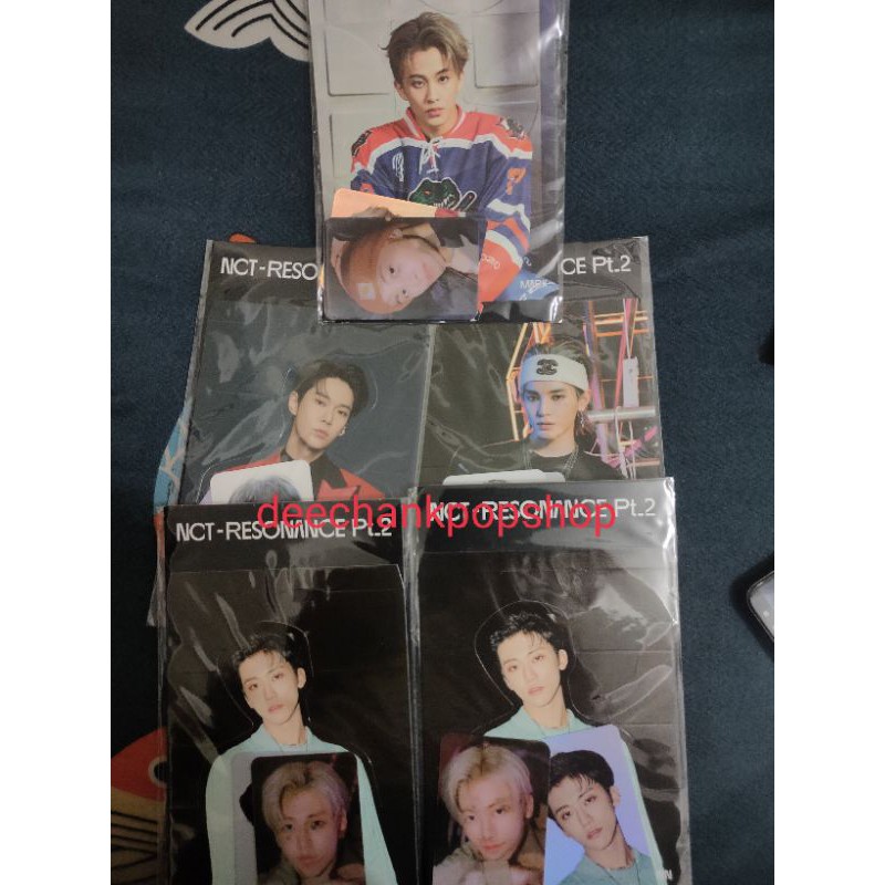 READY STOK SHARING NCT LENTICULAR PHOTOCARD SET RESONANCE 2