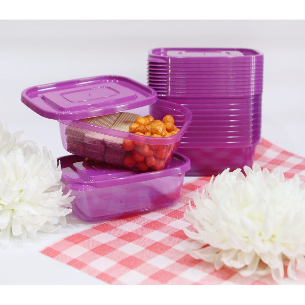 Calista Furano Premium Full Warna Toples Set isi 6pcs/Food Container/ Food Preparation/ Wadah Penyimpanan Makanan Free BPA