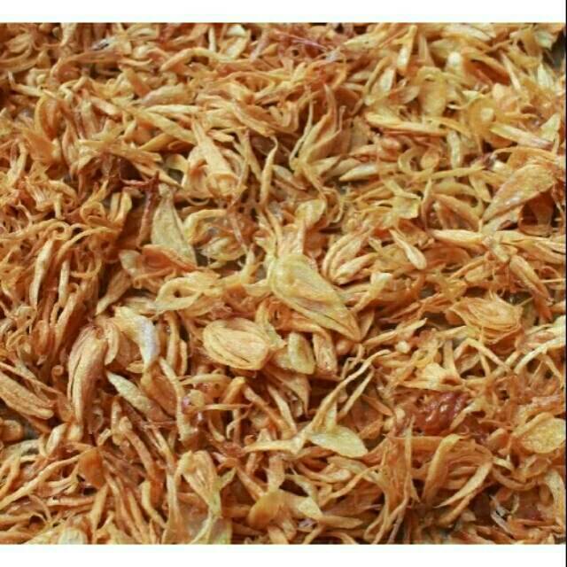 

Bawang goreng renyah (khas palu sulteng) kualitas super 1000gr