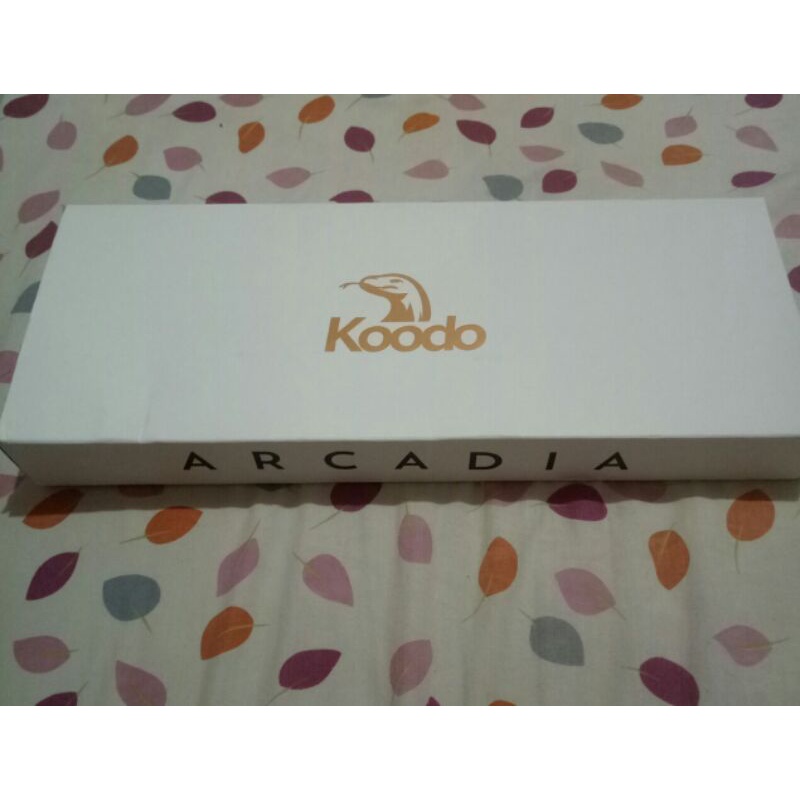 KOODO Arcadia 68% Layout Mechanical Keyboard Gateron White Case - Gateron Blue Switch