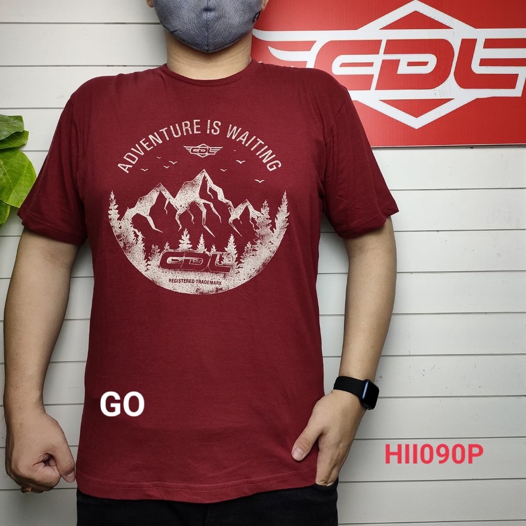 gof LRT CDL by (CARDINAL) KAOS T-Shirt Pakaian Pria Atasan Casual Santai Original Lengan Pendek