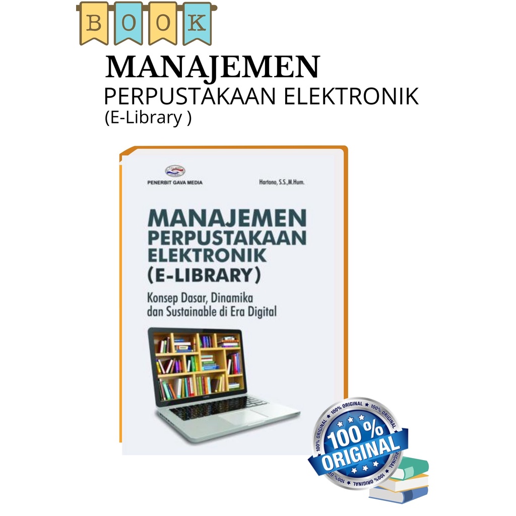 Jual Manajemen Perpustakaan Elektronik ( E-Library ) Konsep Dasar ...