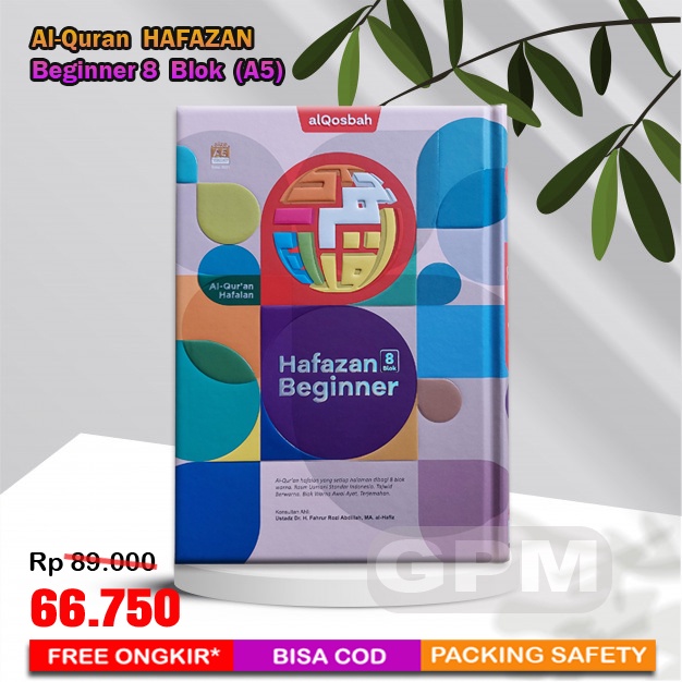 Al-Quran Hafalan Hafazan 8 Blok untuk Anak (Junior/Beginner)