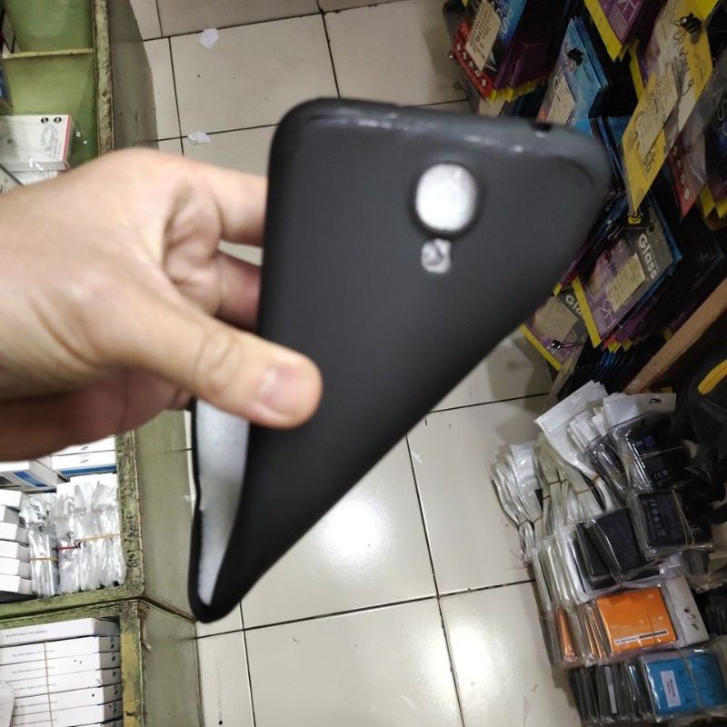 SAMSUNG MEGA 6.3 / i9200 / i9205 karet hitam softcase silikon dan tutup belakang mantul murah meriah