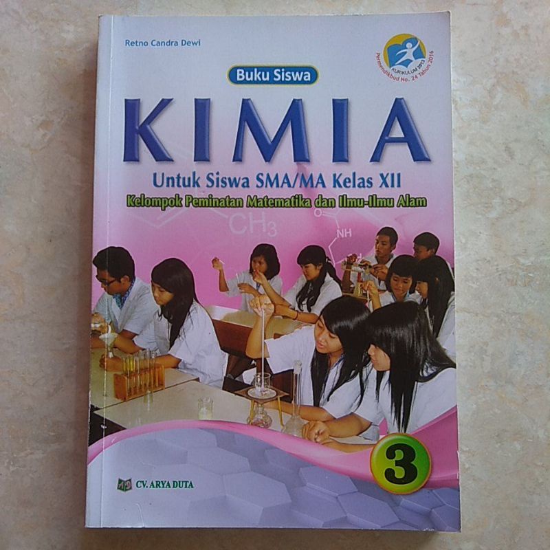 

BUKU PAKET KIMIA KELAS 12. K13. BEKAS