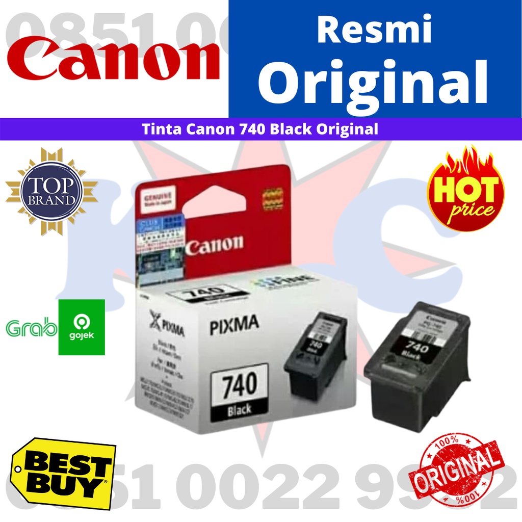 Tinta Canon 740 Black Original