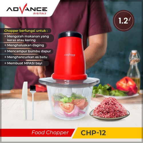 Advance Food Chopper CHP-12 Food Processor Penggiling Daging CHP12