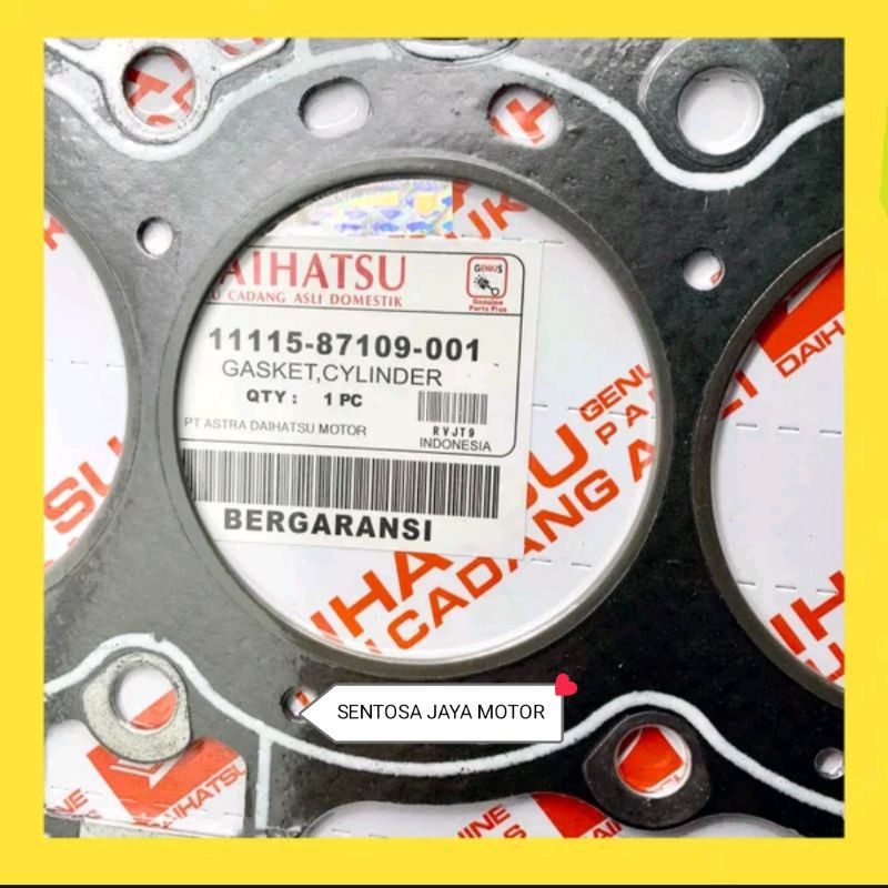 GASKET CYLINDER HEAD PAKING HEAD PAKING DEKSEL PAKING ONLY ZEBRA 1300CC S89 ESPASS 1300CC