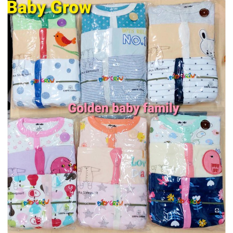 Slepsuit panjang Baby Grow/ bazy bee Boy&amp;Girl 3in1