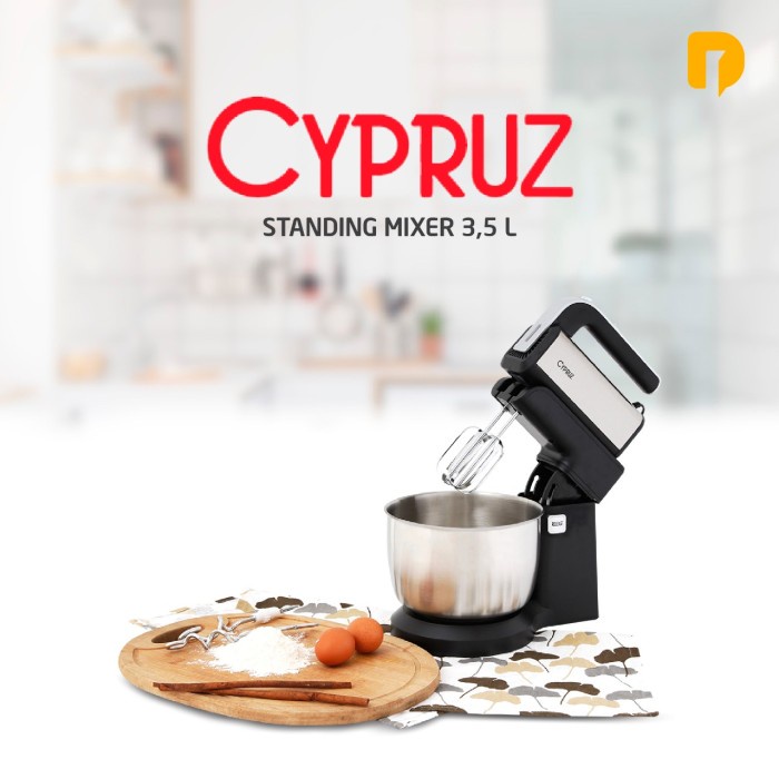 stand mixer roti adonan kue donat turbo standing mixser cypruz 3 Liter