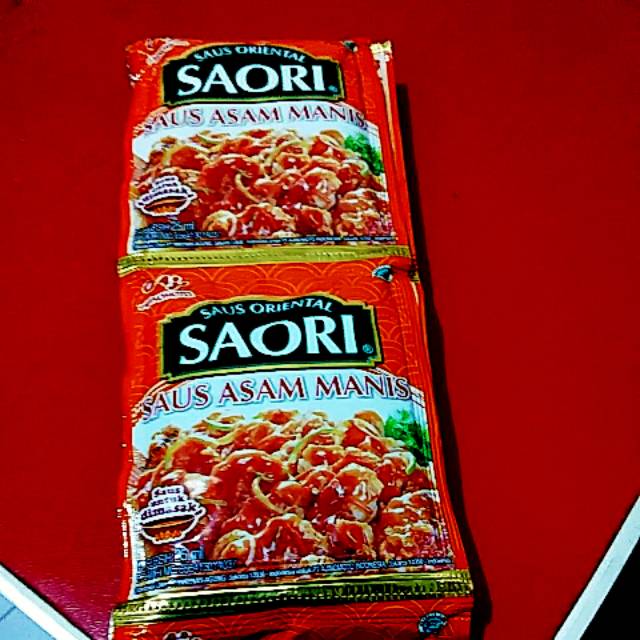 

SAORI SAUS ASAM MANIS dari AJINOMOTO isi 10 pcs @ 25 ml