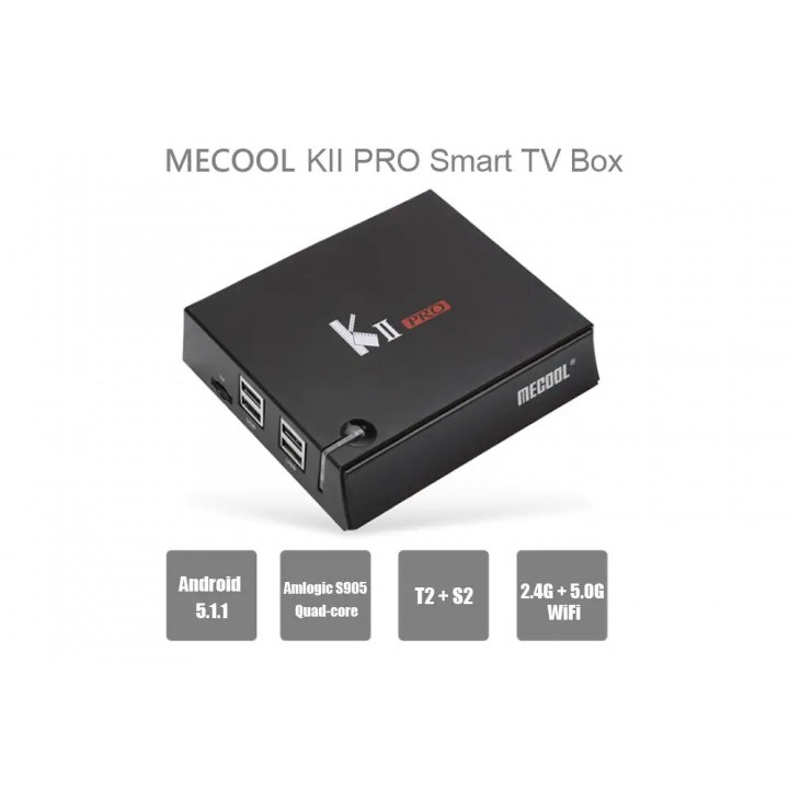 MECOOL KII PRO Amlogic Quadcore A53 Android 5.1 TV Box RAM 2GB ROM 16GB