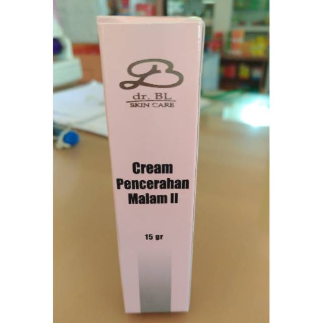 Cream Pencerahan Malam II Dr BL Skin Care