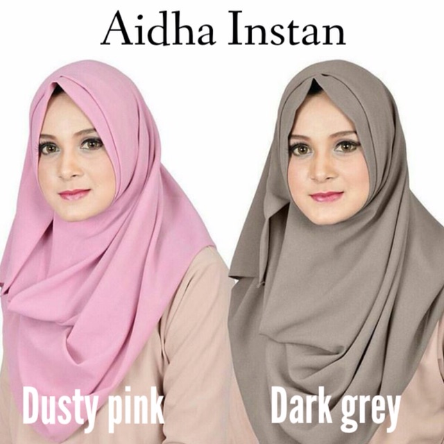 Pasmina Aidha Instan Diamond Crepe