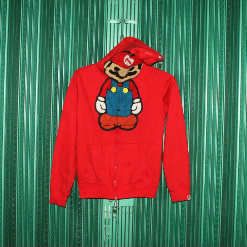 Hoodie sweter baby milo x mario bros original