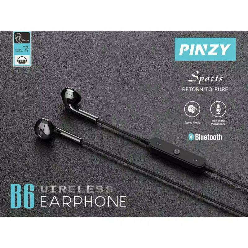 Headset Bluetooth Pinzy Sport B6 Series