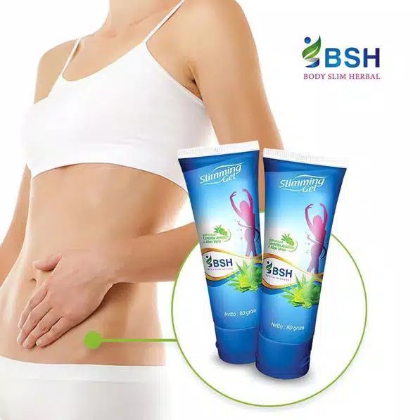 Herbal Pelangsing Pembakar Lemak Body Slim Herbal Lotion Slimming Gel Bsh Bpom Original BPOM VITAMIN KU