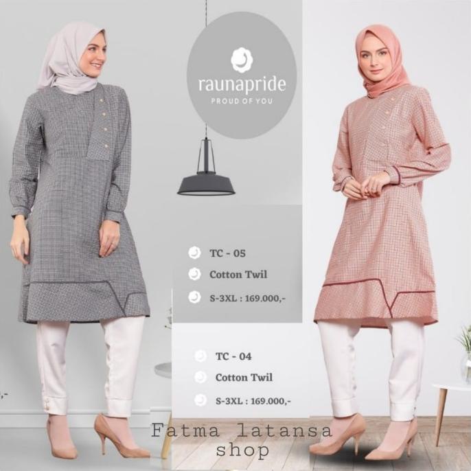 atasan rauna tc 04 05 / atasan wanita / tunik muslim / baju dewasa