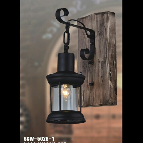 Lampu Dinding Vintage Retro Industrial SCW-5026-1