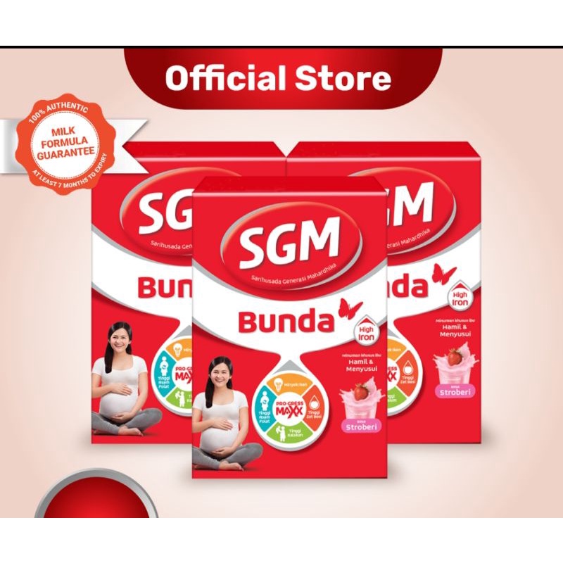 SGM BUNDA 150gr RASA STROBERI