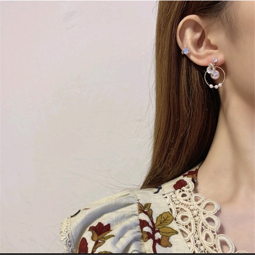 anting wanita anting panjang anting fashion anting korea style 543