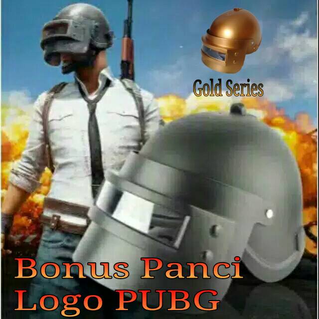 [Promo] Mainan Helm PUBG Battleground FF LEVEL 3