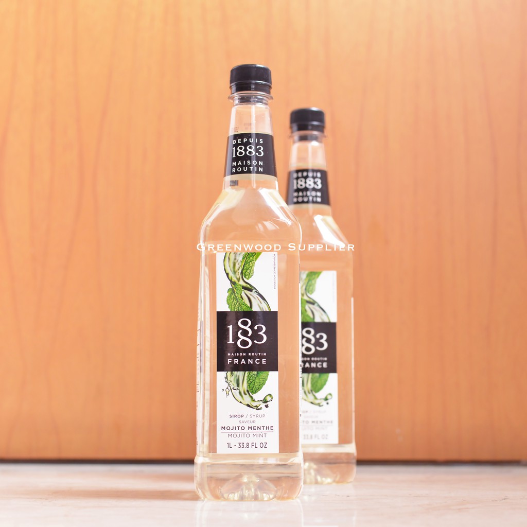 Sirup Syrup Mojito Menthe 1 Liter Maison Routin 1883 Shopee Indonesia