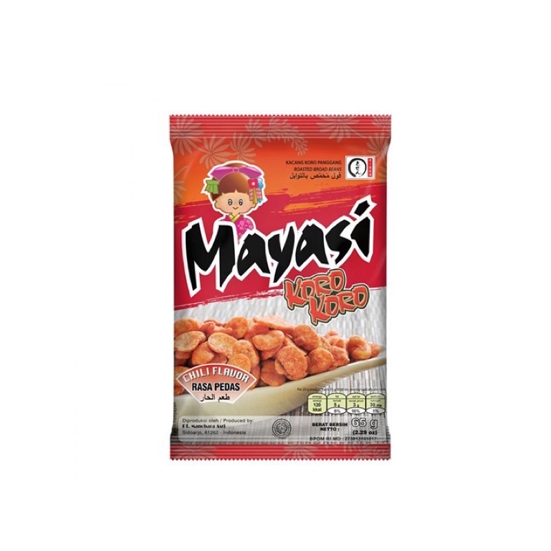 

MAYASI KACANG ALA JEPANG KORO PEDAS 65G