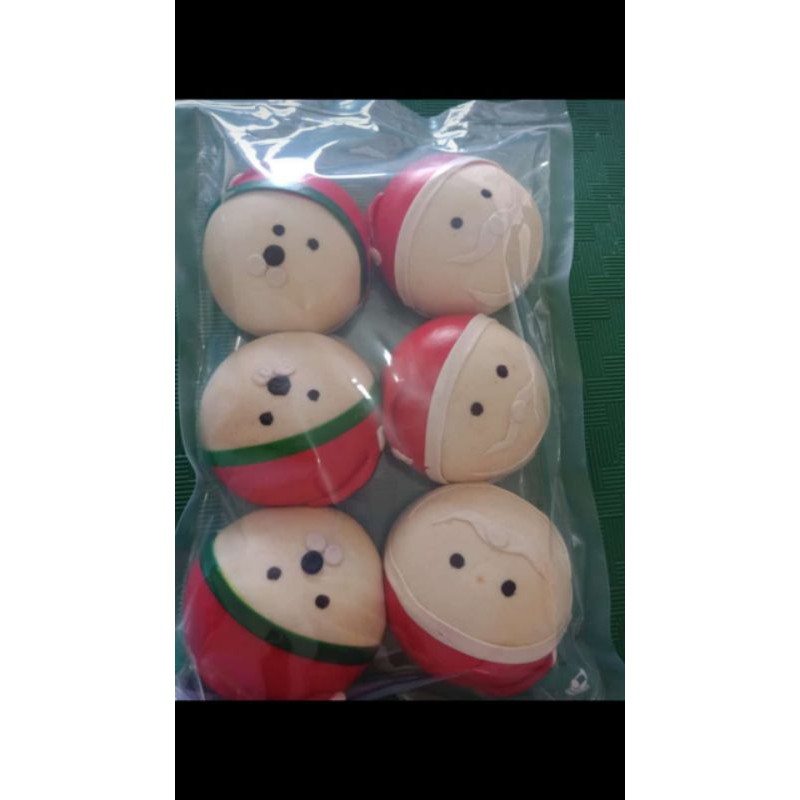Bakpao Frozen Karakter Santaclaus Natal Finara Isi 6 Cemilan Praktis