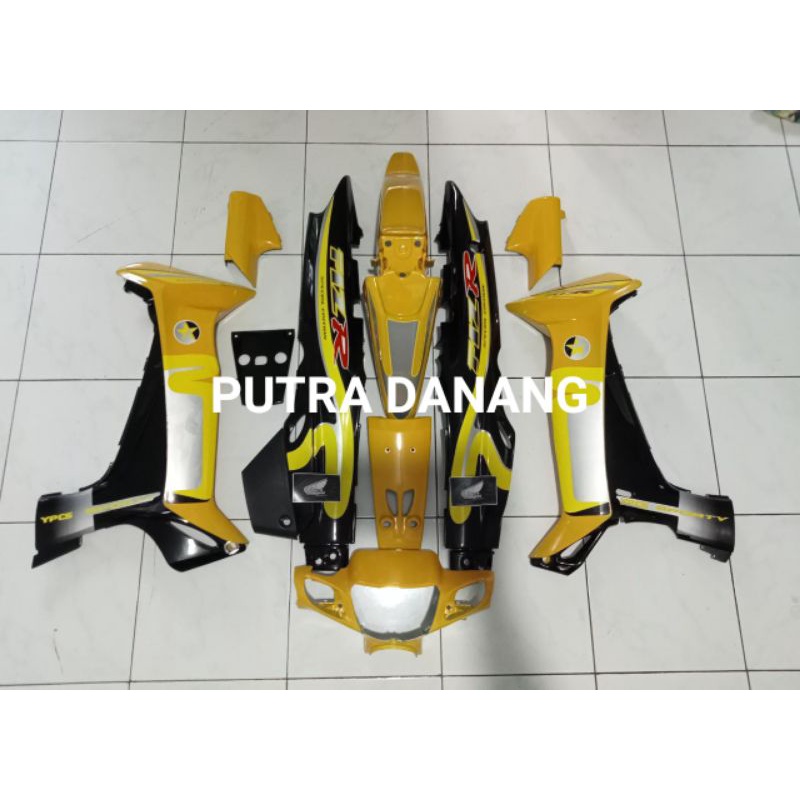 Cover Body Fizr F1zr Caltex Kuning Hitam Full Set Halus Cover Bodi Yamaha Fiz r