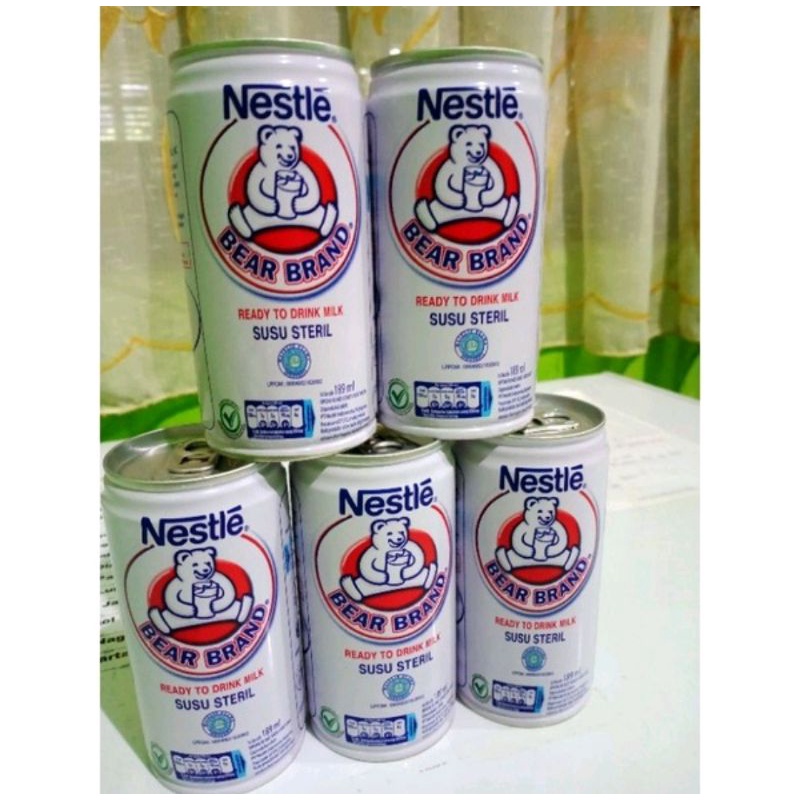 

BEAR BRAND susu kaleng susu beruang susu steril