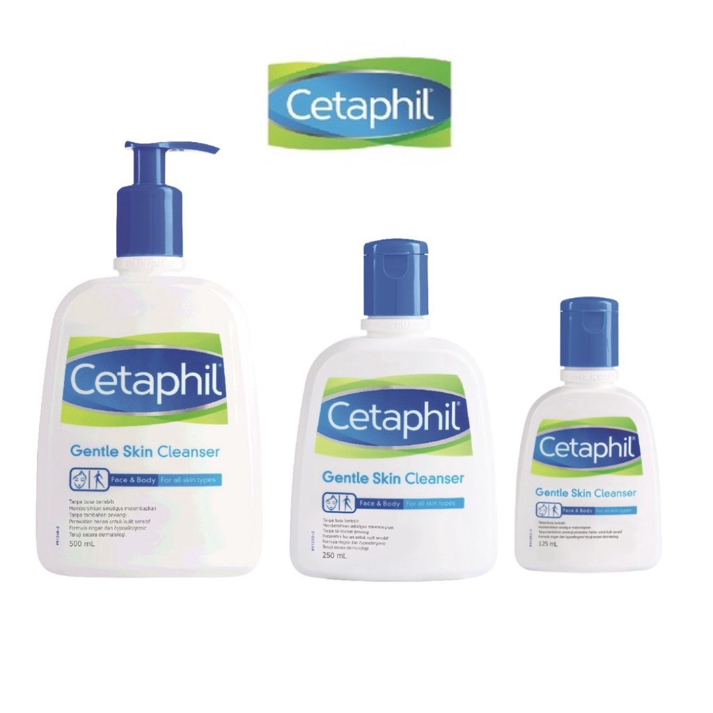 CETAPHIL 59 ml 59ML 125 ML 125ML 250 250ML 500 500ML GSC | Cetaphil Gentle Skin Cleanser