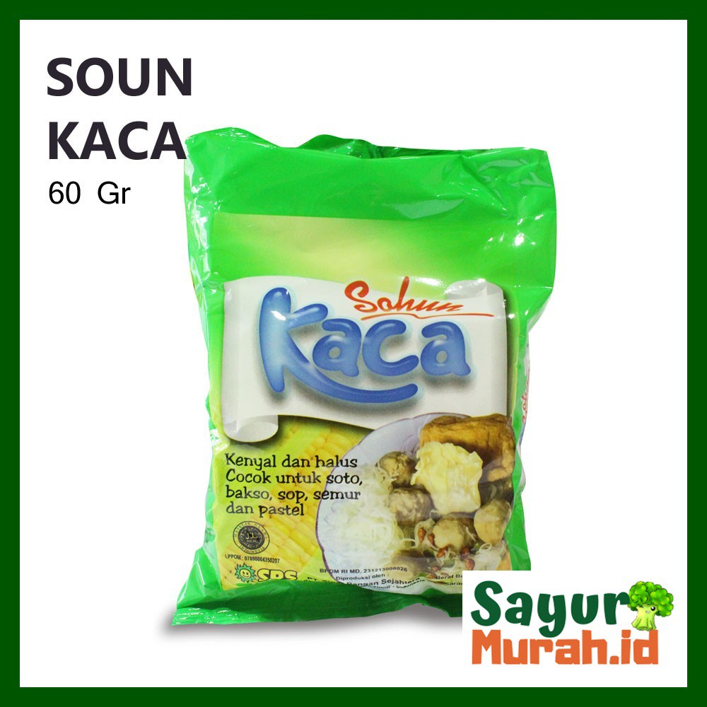 

MIE SOUN /SOHUN KACA [1 Pack, 60Gr]