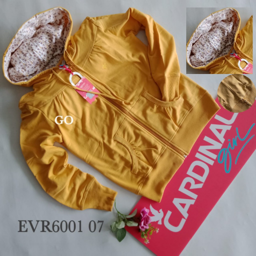 gos CARDINAL SWEATER JUMBO Pakaian Wanita Outerwear Jaket Big Size Extra Size Mama Size Casual Bagus